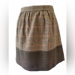 J Crew plaid skirt